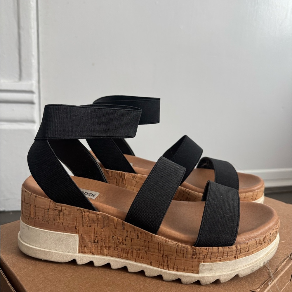 Steve Madden Bandi Platform Wedge Sandal
